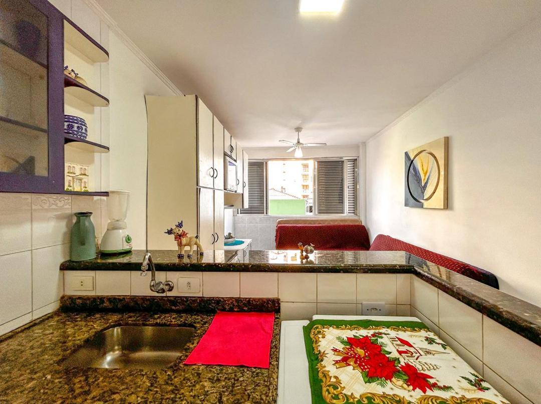 Ferienwohnung Otimo Loft Pe Na Areia Na Praia Da Guilhermina Sp Praia Grande  Exterior foto